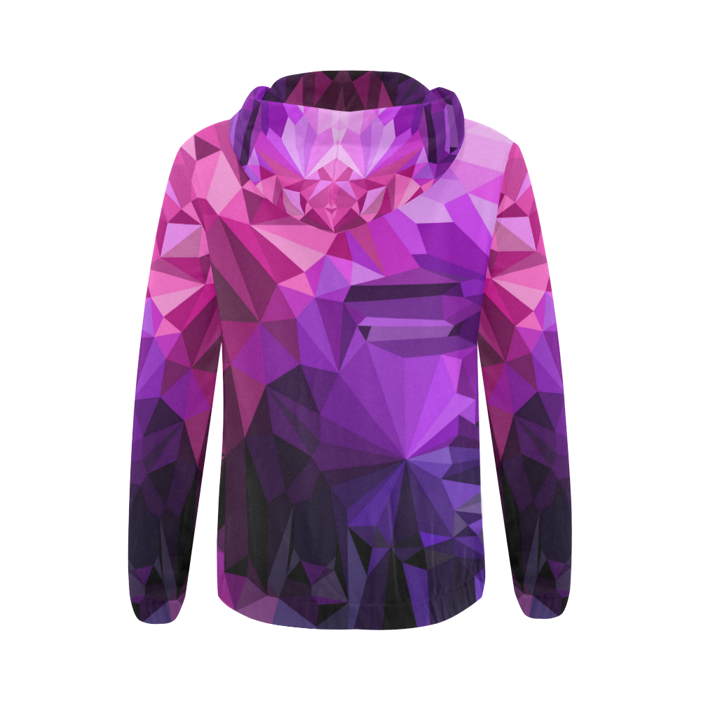 Cindy's Mystic Crystals All Over Print Full Zip Hoodie for Women (Model H14)