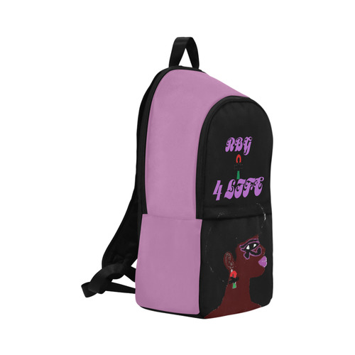 RBG 4 LIFE Violet Book Bag Fabric Backpack for Adult (Model 1659)