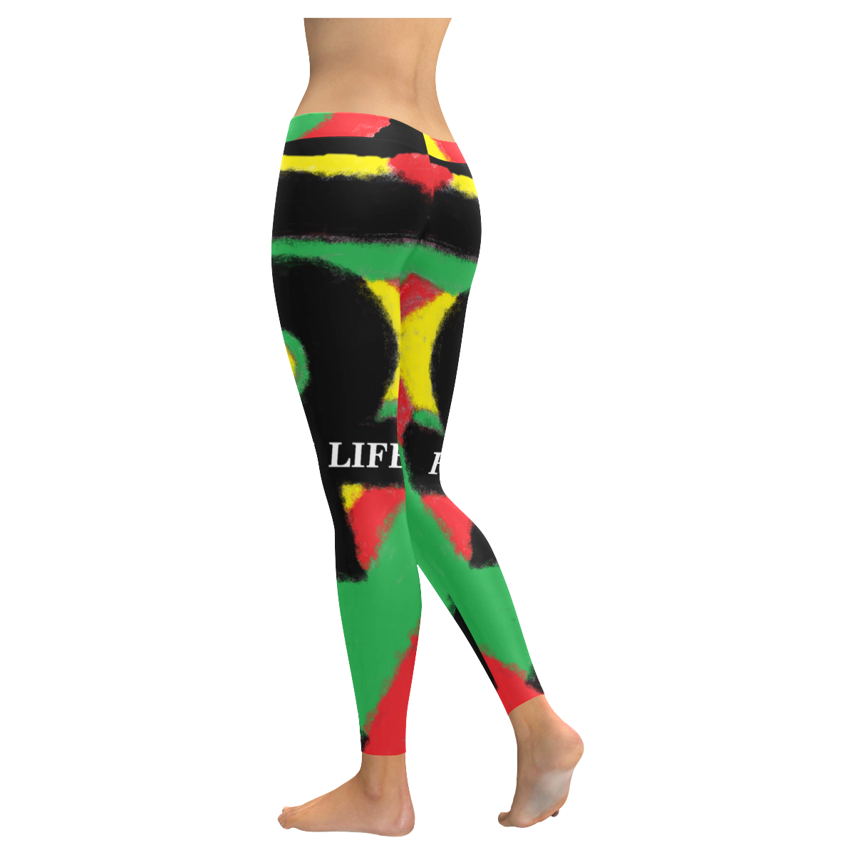 Ankhman Women Leggins Women's Low Rise Leggings (Invisible Stitch) (Model L05)