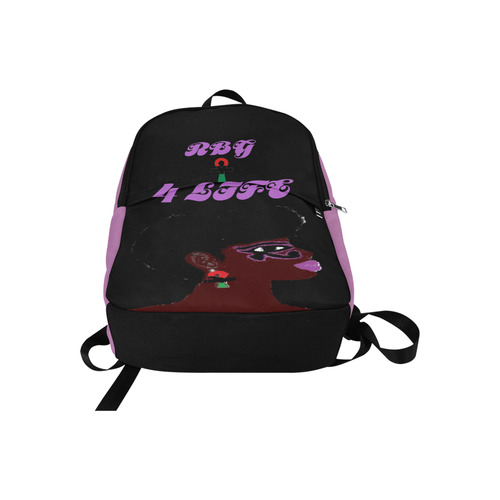 RBG 4 LIFE Violet Book Bag Fabric Backpack for Adult (Model 1659)
