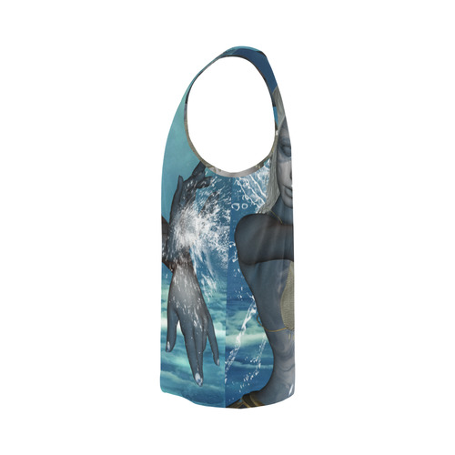The fairy of water All Over Print Tank Top for Men (Model T43)