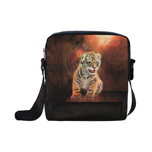 Cute little tiger Crossbody Nylon Bags (Model 1633)