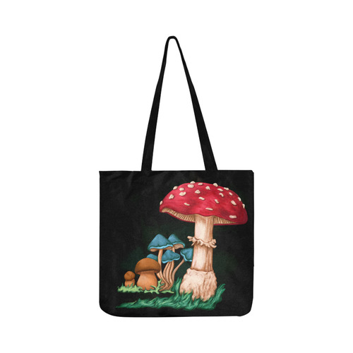 Mushrooms Reusable Shopping Bag Model 1660 (Two sides)
