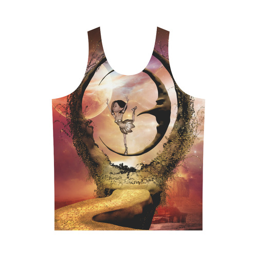 Dancing on the moon All Over Print Tank Top for Men (Model T43)