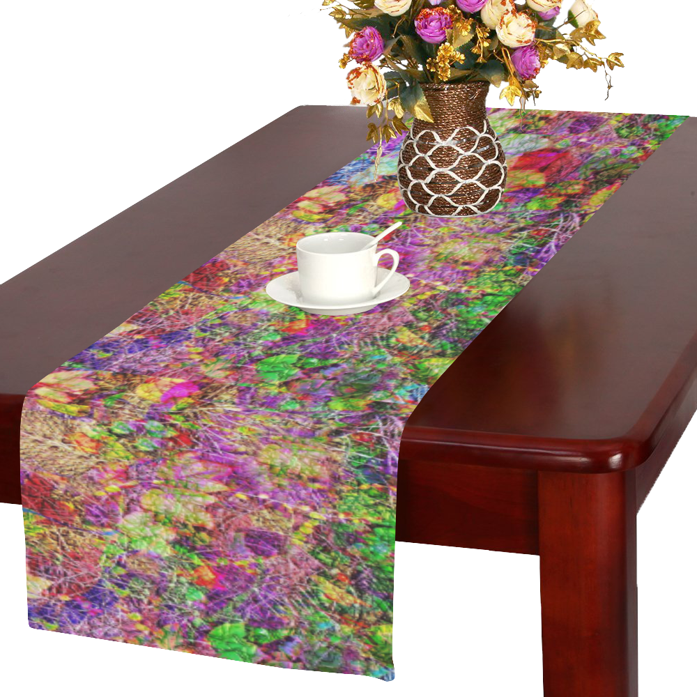 Colorful leaves Table Runner 16x72 inch