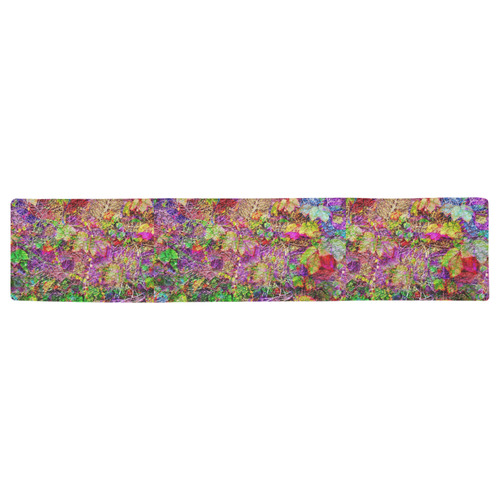 Colorful leaves Table Runner 16x72 inch