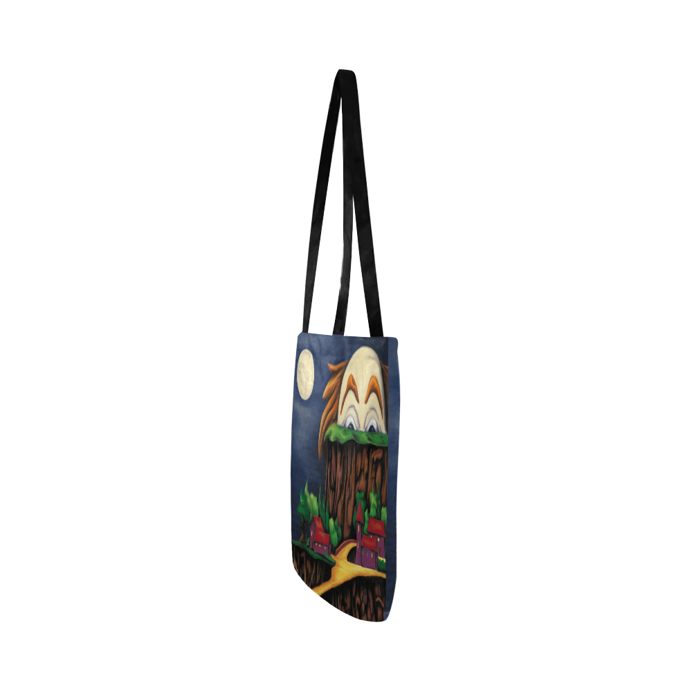 Scary clown Reusable Shopping Bag Model 1660 (Two sides)