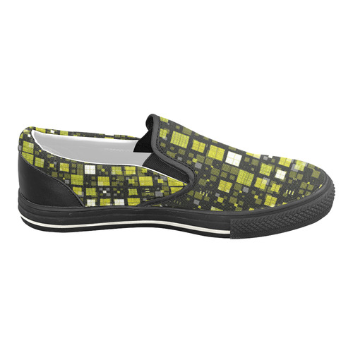 small geo fun F by JamColors Slip-on Canvas Shoes for Kid (Model 019)