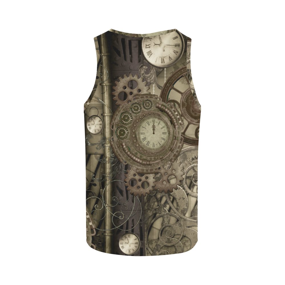 Awesome steampunk design All Over Print Tank Top for Men (Model T43)