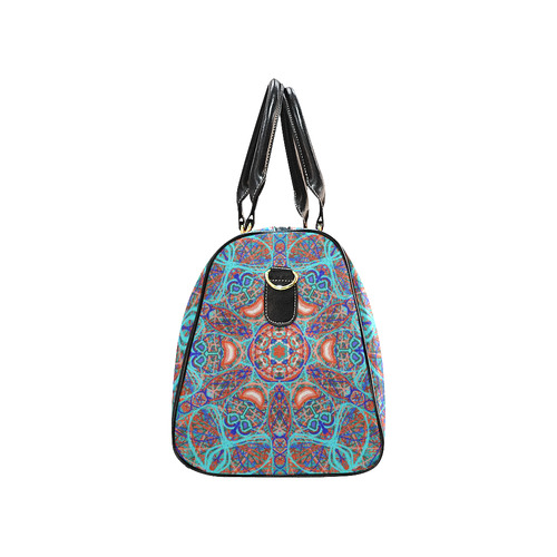Sacred Geometry "Aladin" By MAR from Thleudron New Waterproof Travel Bag/Small (Model 1639)