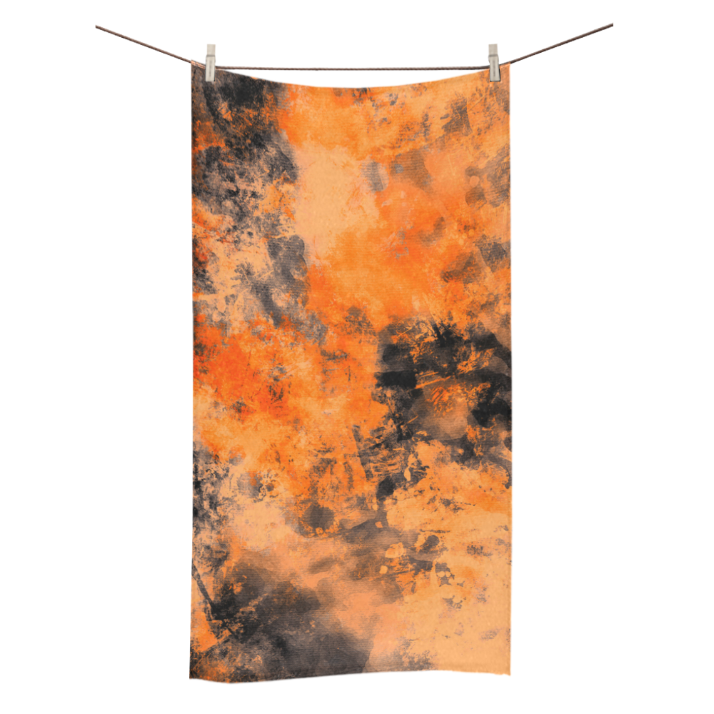 abstraction colors Bath Towel 30"x56"