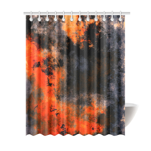 abstraction colors Shower Curtain 69"x84"