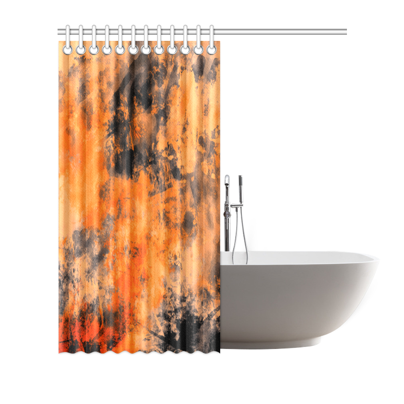 abstraction colors Shower Curtain 66"x72"