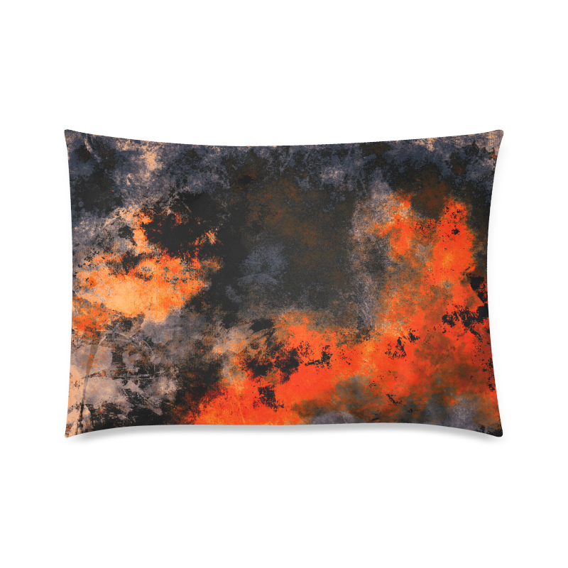 abstraction colors Custom Zippered Pillow Case 20"x30"(Twin Sides)