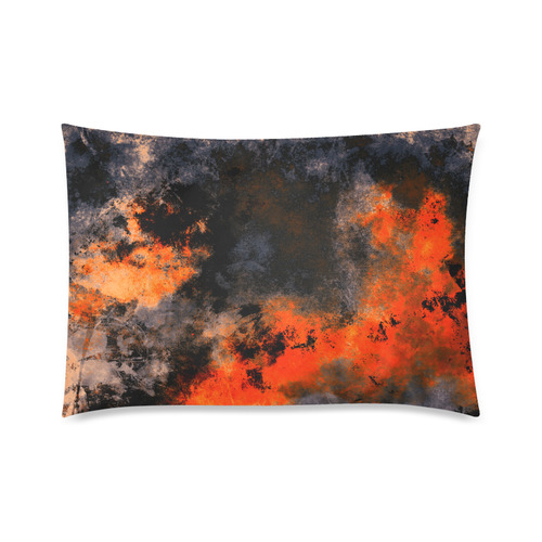 abstraction colors Custom Zippered Pillow Case 20"x30"(Twin Sides)