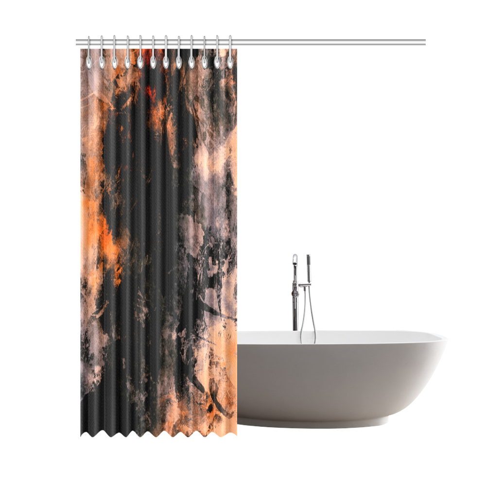 abstraction colors Shower Curtain 69"x84"