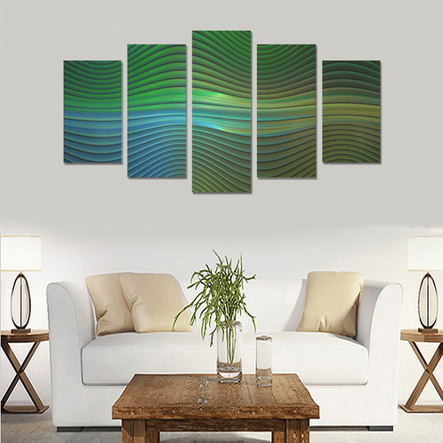 Squiggles Canvas Print Sets A (No Frame)