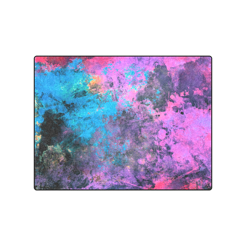 abstraction colors Blanket 50"x60"