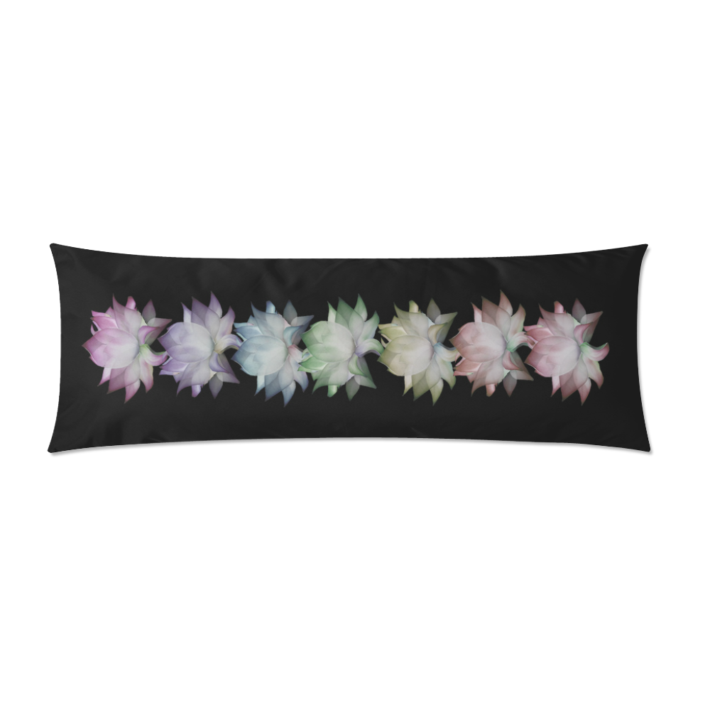 lotuschakra Custom Zippered Pillow Case 21"x60"(Two Sides)