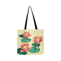 Waterlilies Reusable Shopping Bag Model 1660 (Two sides)