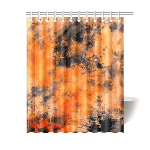 abstraction colors Shower Curtain 60"x72"