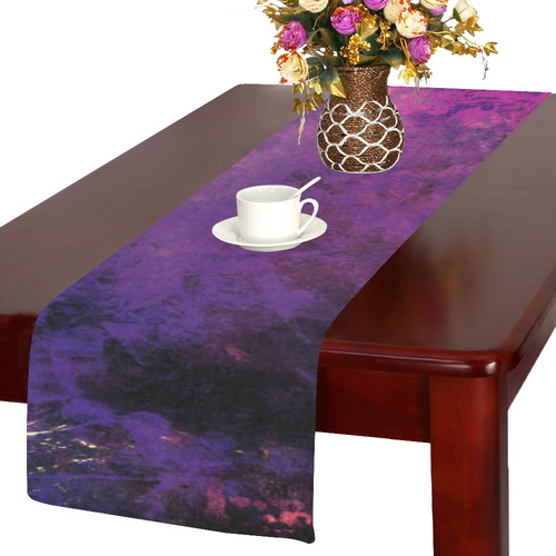abstraction colors Table Runner 14x72 inch