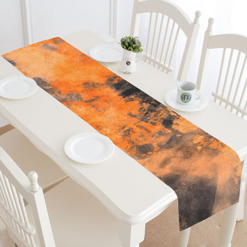 abstraction colors Table Runner 14x72 inch