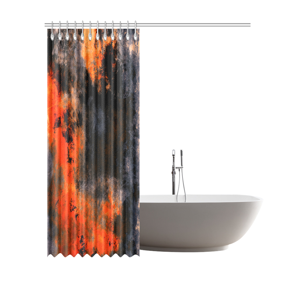 abstraction colors Shower Curtain 69"x84"