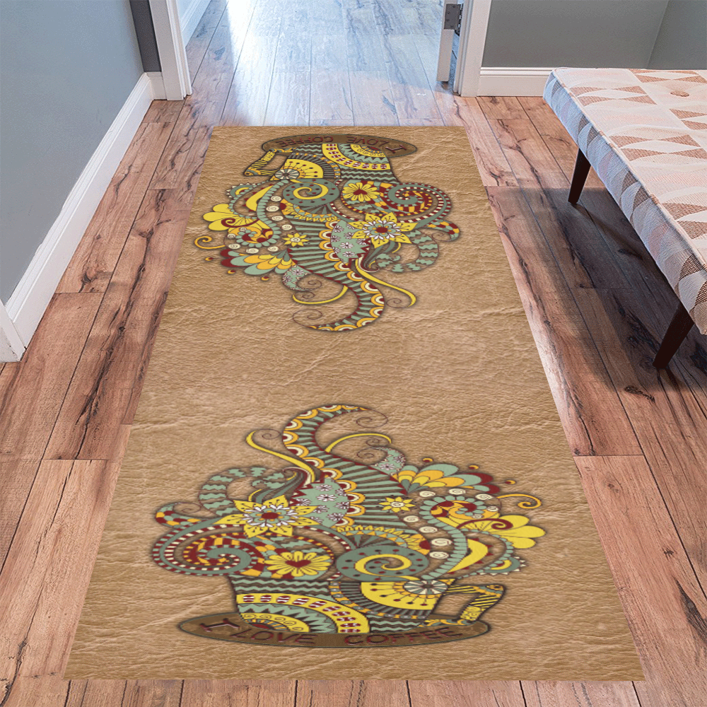 for coffee lovers Area Rug 9'6''x3'3''
