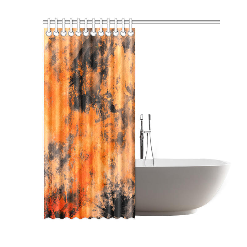 abstraction colors Shower Curtain 60"x72"