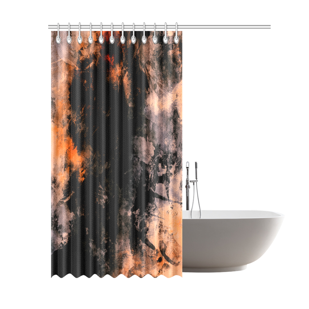 abstraction colors Shower Curtain 69"x84"