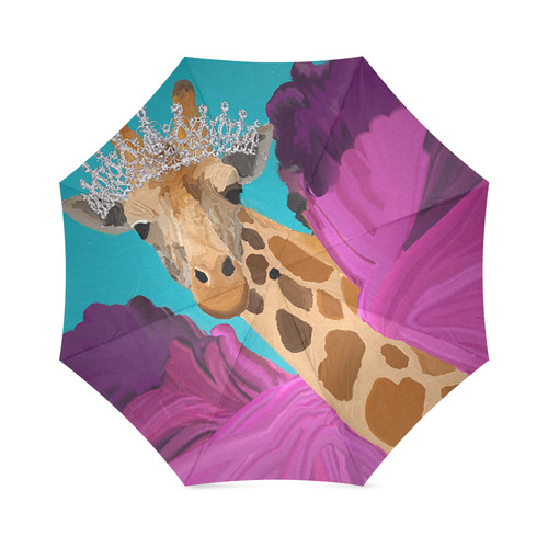 Lucy the Giraffe Foldable Umbrella (Model U01)