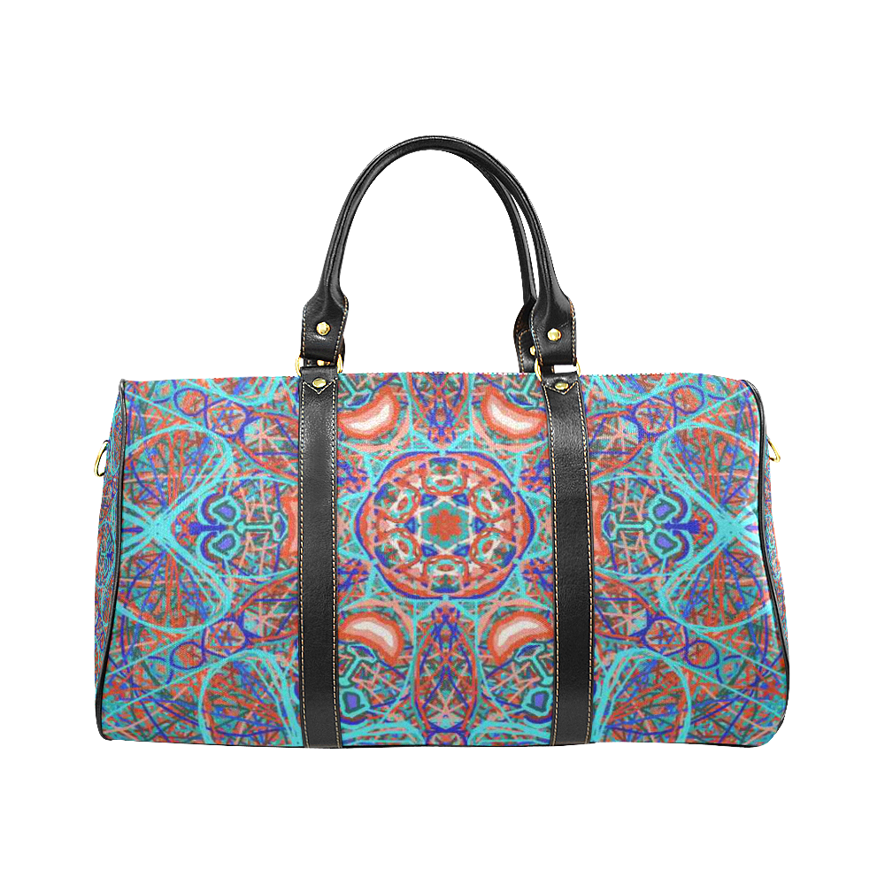 Sacred Geometry "Aladin" By MAR from Thleudron New Waterproof Travel Bag/Small (Model 1639)