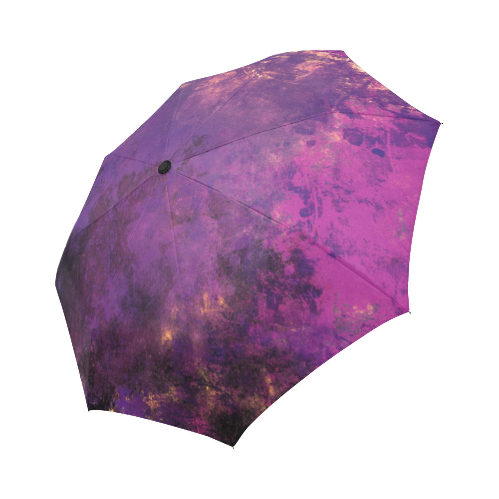 abstraction colors Auto-Foldable Umbrella (Model U04)