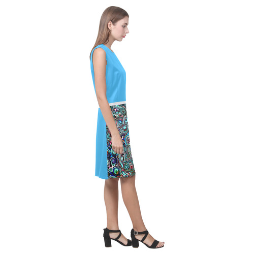 VanGogh Swirl - Jera Nour Eos Women's Sleeveless Dress (Model D01)
