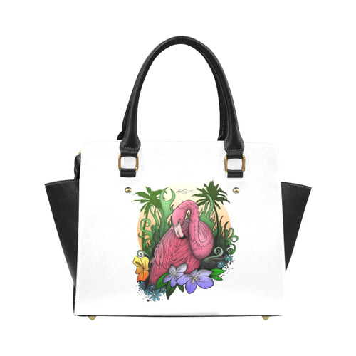 Flamingo Classic Shoulder Handbag (Model 1653)