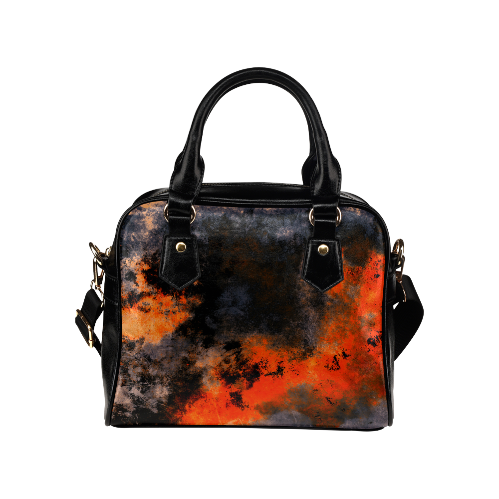 abstraction colors Shoulder Handbag (Model 1634)