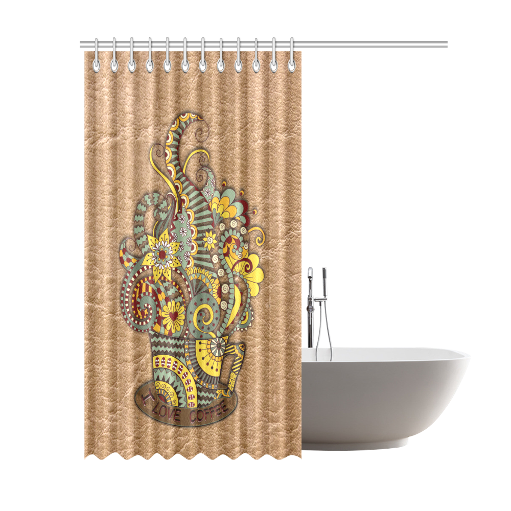 for coffee lovers Shower Curtain 69"x84"