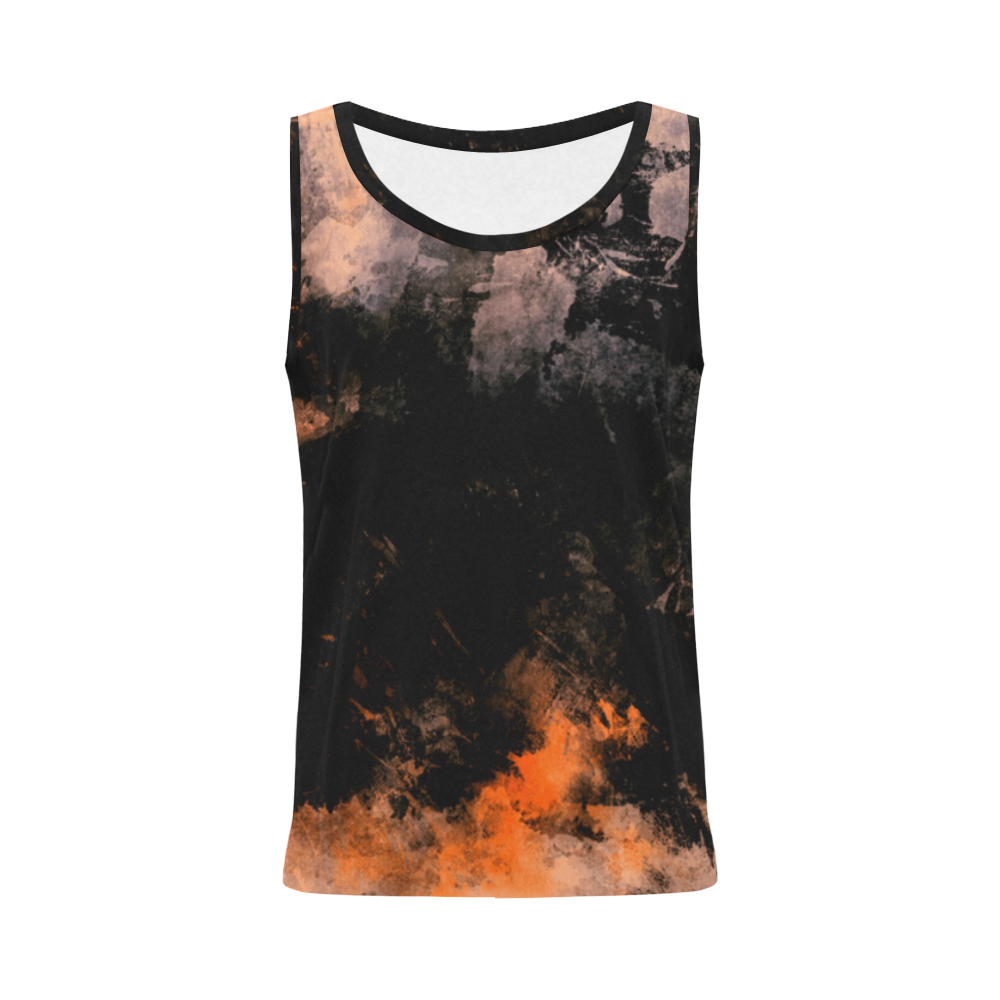 abstraction colors All Over Print Tank Top for Women (Model T43)