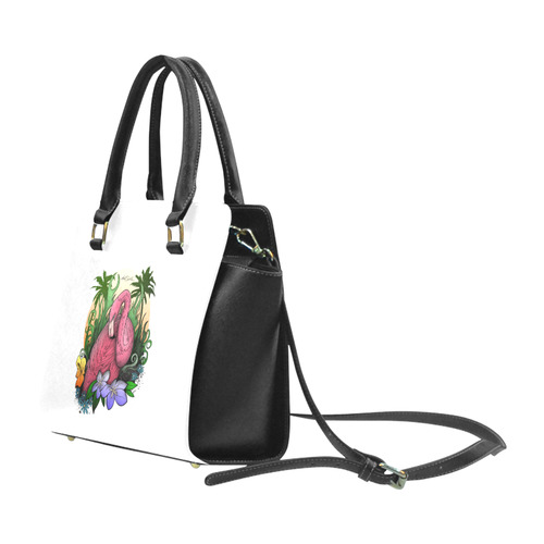 Flamingo Rivet Shoulder Handbag (Model 1645)