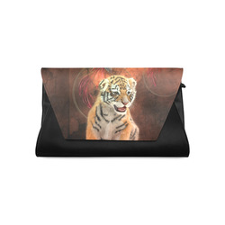 Cute little tiger Clutch Bag (Model 1630)