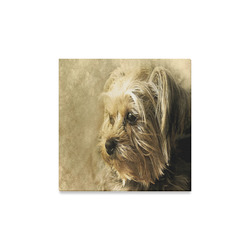 Darling Dogs 2 Canvas Print 12"x12"
