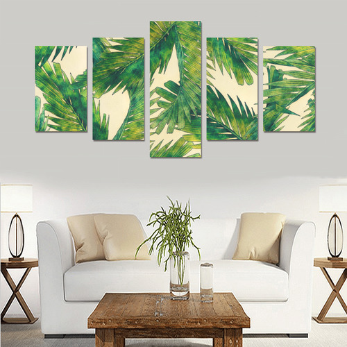 palms Canvas Print Sets C (No Frame)