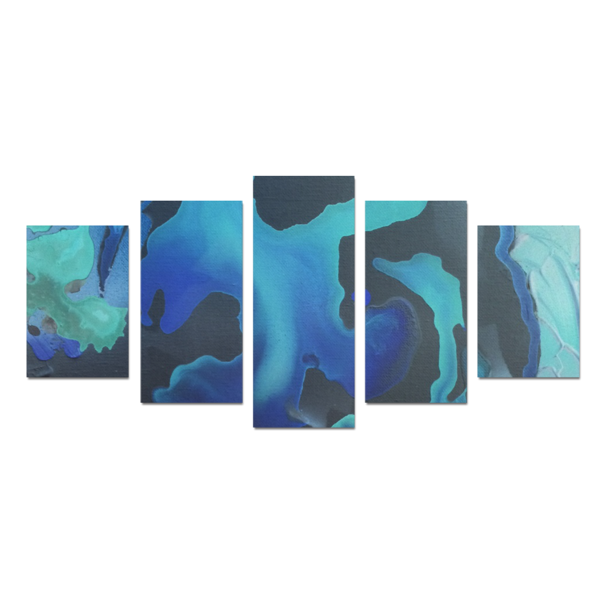 There are Mermaids Here Canvas Print Sets D (No Frame)