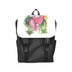 Flamingo Casual Shoulders Backpack (Model 1623)