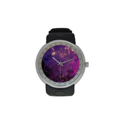 abstraction colors Men's Resin Strap Watch(Model 307)