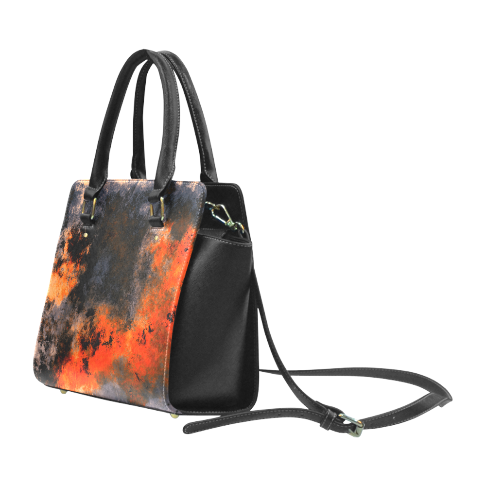 abstraction colors Classic Shoulder Handbag (Model 1653)