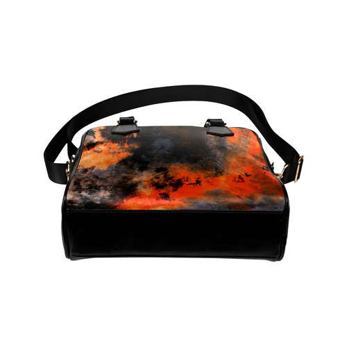 abstraction colors Shoulder Handbag (Model 1634)