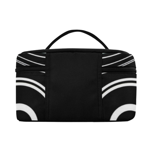 Concentric Circle Pattern Lunch Bag/Large (Model 1658)