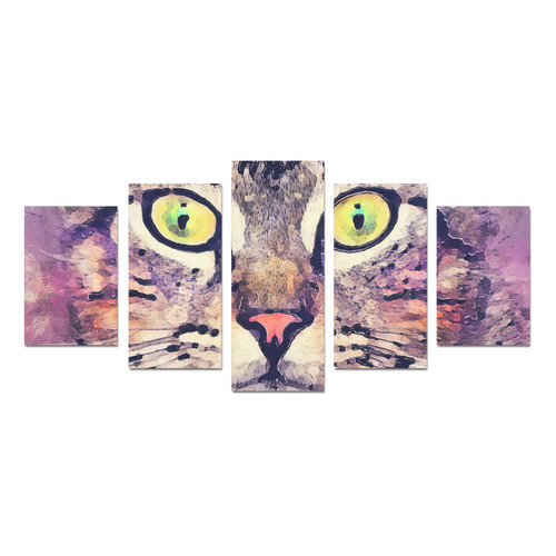 cat Canvas Print Sets D (No Frame)